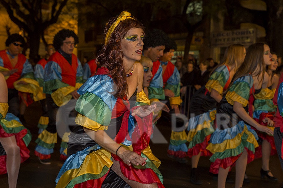 Rua del Carnaval de Les Roquetes del Garraf 2017